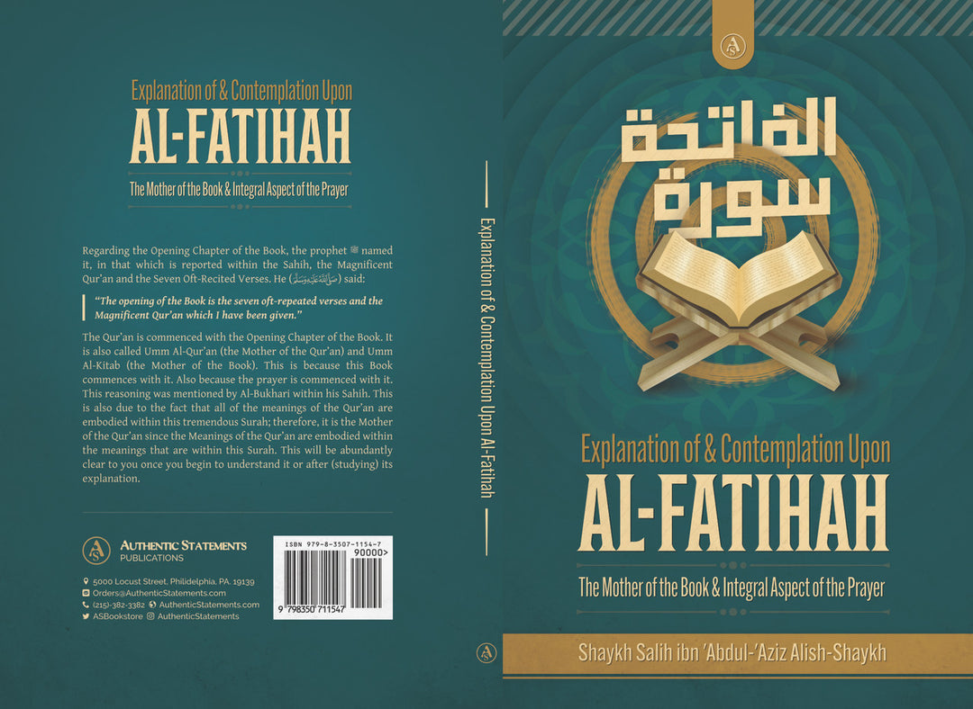 EXPLANATION OF & CONTEMPLATION UPON AL-FATIHAH