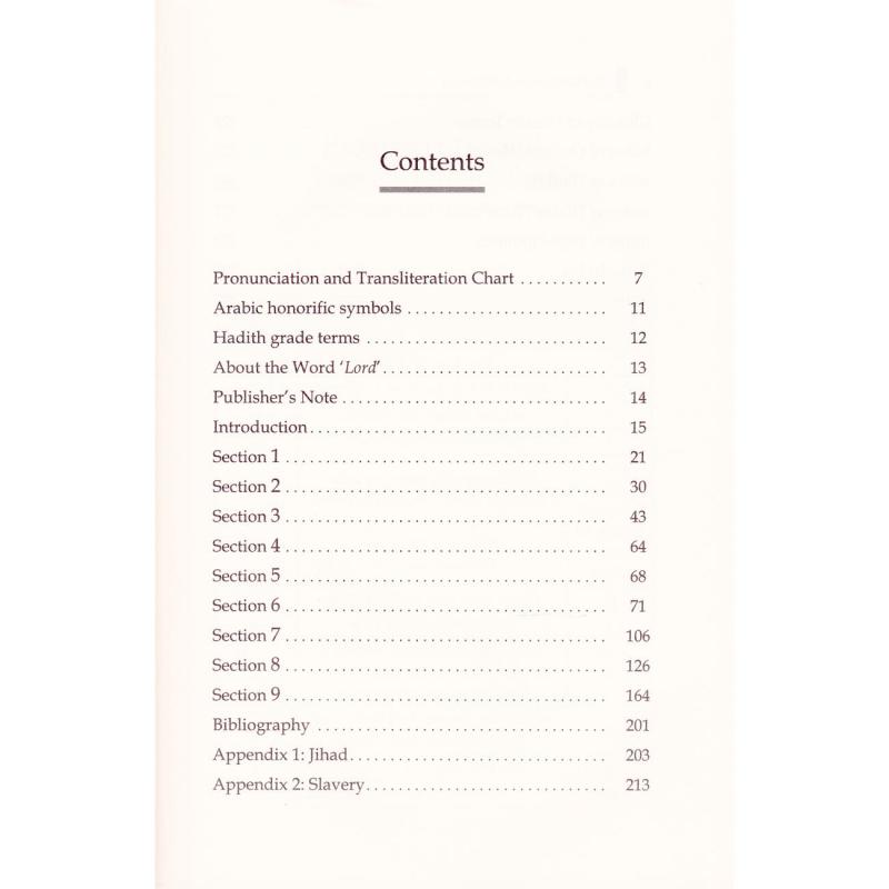 Al Mawahib Ar Rabbaniyah : Reflections on some Qur’anic Verses and the Subtle Meanings Thereof contents