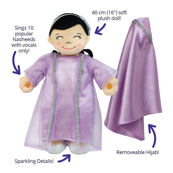 Amira Singing Princess Islamic Desi Doll