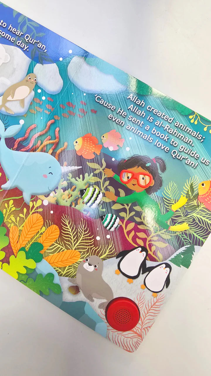 Animals Love Quran The Sound Book inside pages deen square