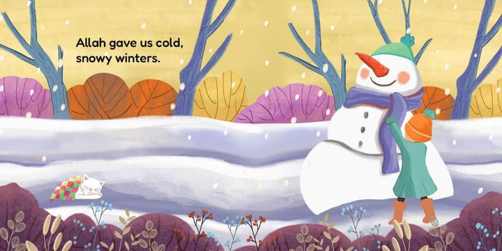 Four Seasons, Four Blessings flowers of jannah book inside pages 4