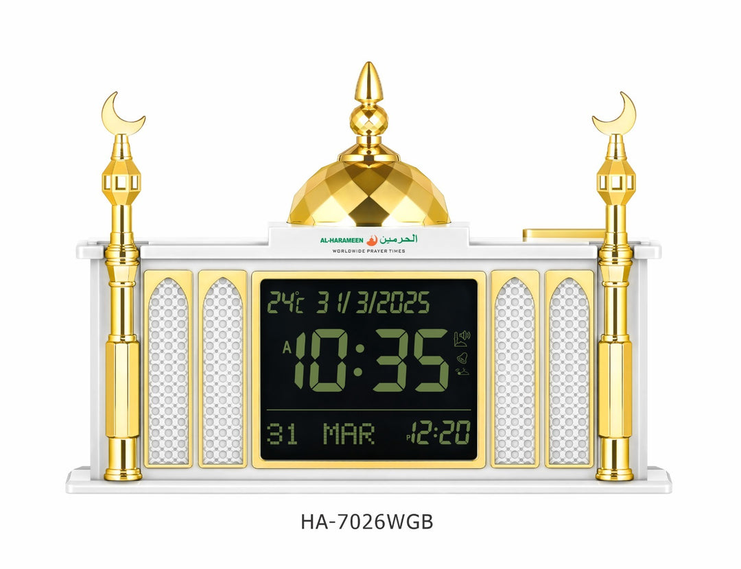 ha-7026wgb harameen azaan clock