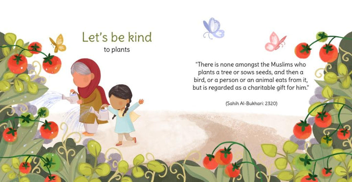 Let’s Be Kind – An Islamic Board Book for Toddlers INSIDE PAGES 2