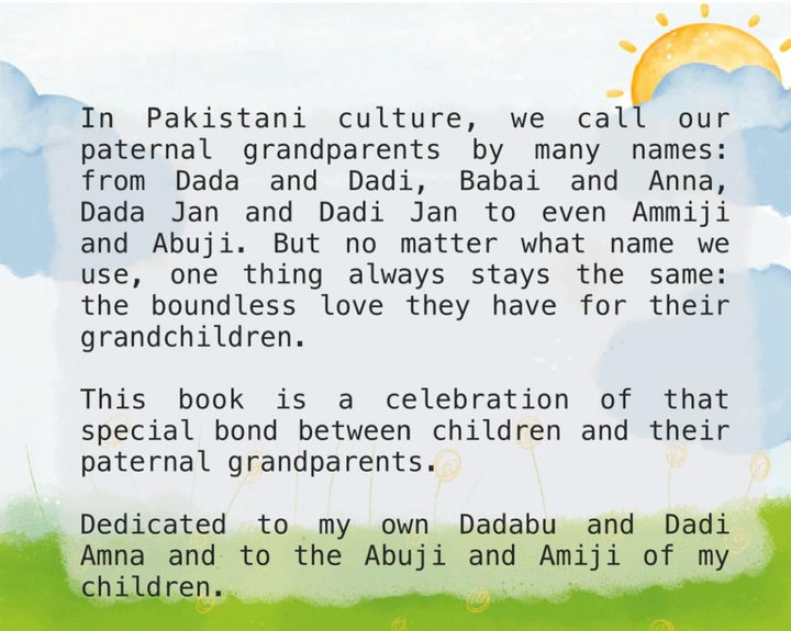 My Dada and Dadi Love Me flowers of jannah inside pages 4