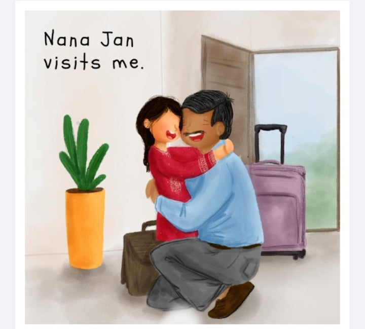 My Nana and Nani Love Me flowers of jannah inside pages 4