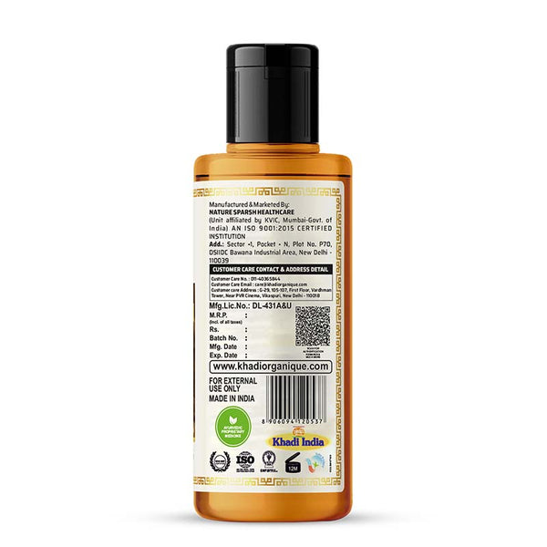 Khadi Organique Sandalwood & Honey Body Wash 210 ml