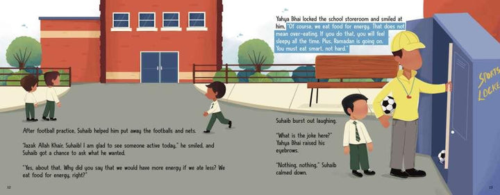 Suhaib & Safiyah in Ramadan: Fasting or Feasting? inside pages 2
