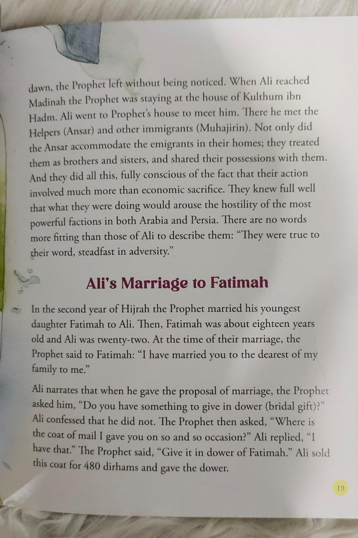 The Story of Ali Ibn Abi Talib (R.A)