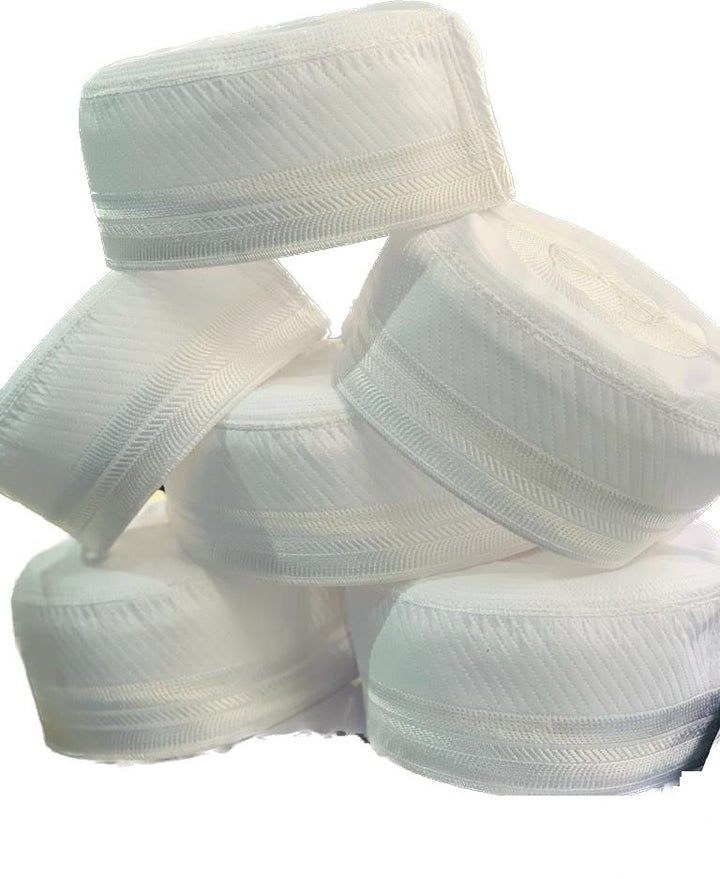 White Prayer Cap for Boys and Men