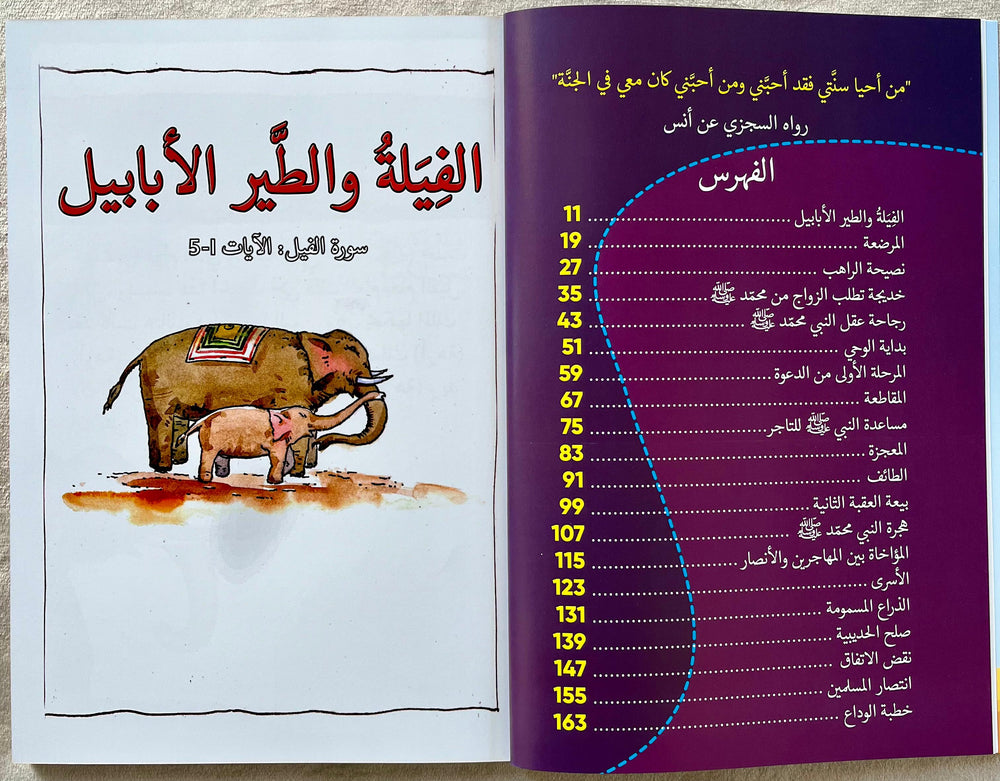 20 Stories From The Life Of Prophet Muhammad ﷺ (Arabic) - ﷺ عشرون قصة من  سيرة النبي محمد