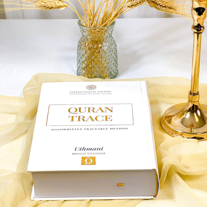 Quran Trace (Handwritten Traceable Method) - Medina Uthmani Script (القرآن الكريم اكتب - اقرأ - احفظ)
