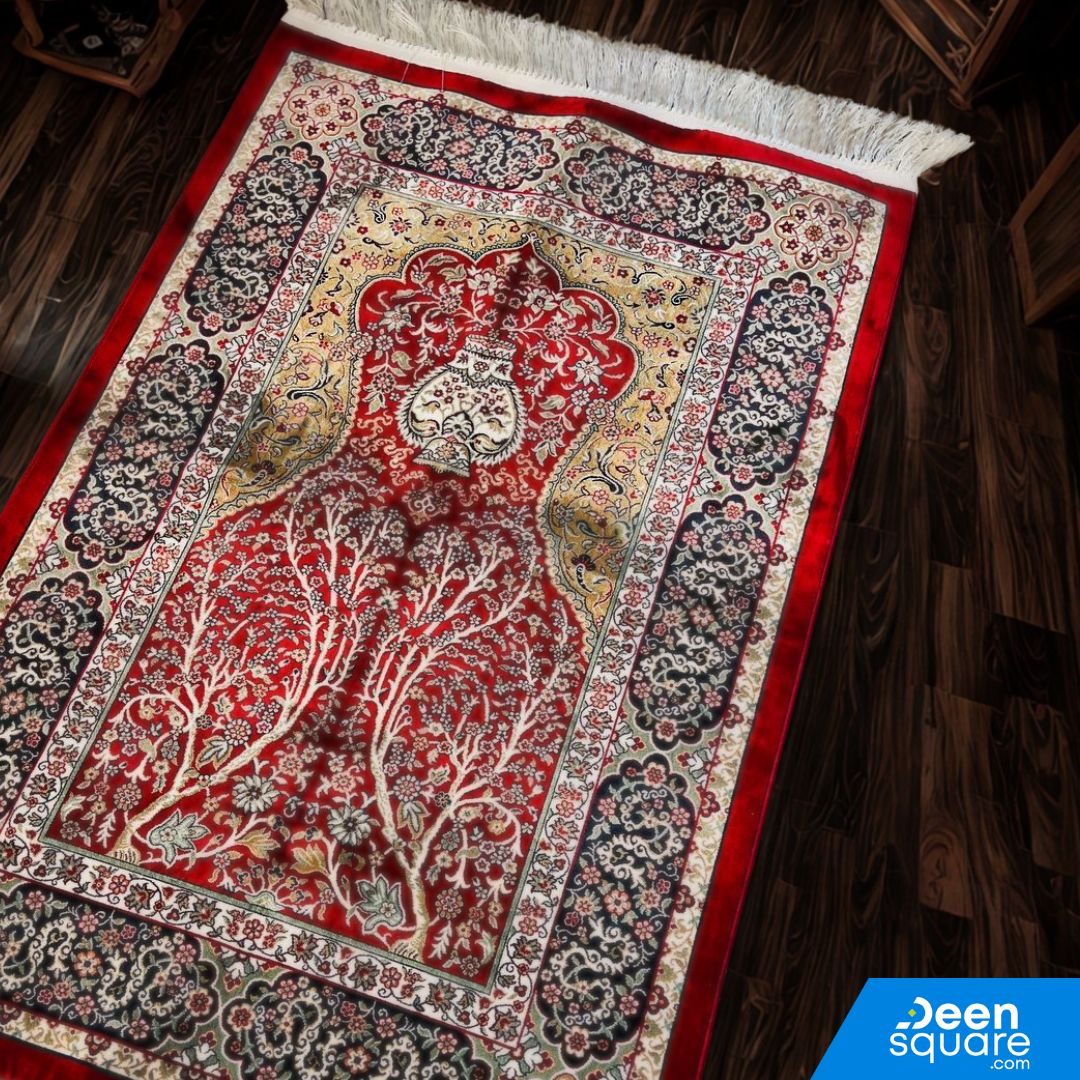 Luxury Prayer Mat Large Size - 80 x 130 cm