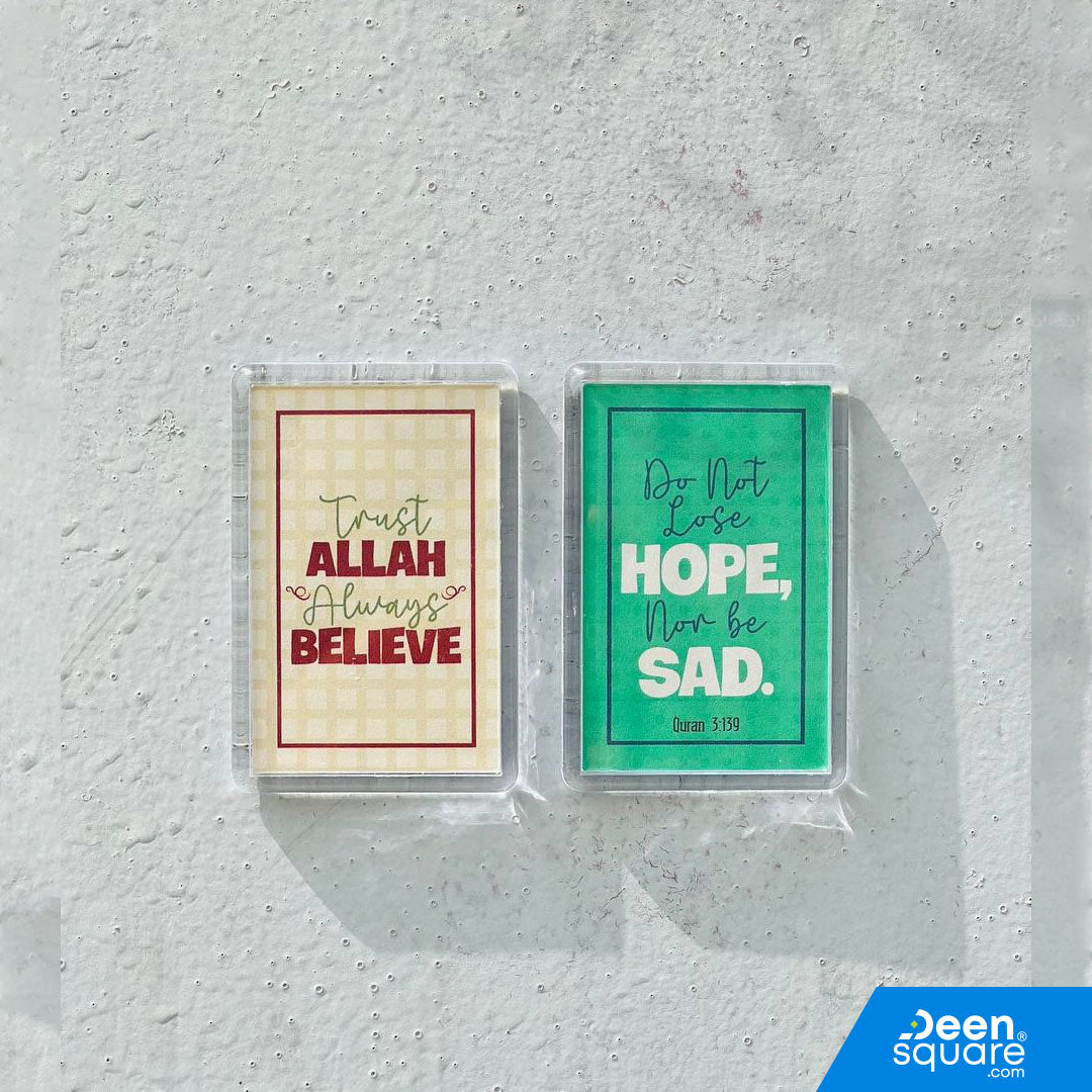 Acrylic Fridge Magnets – Hope Series (Set of 2)