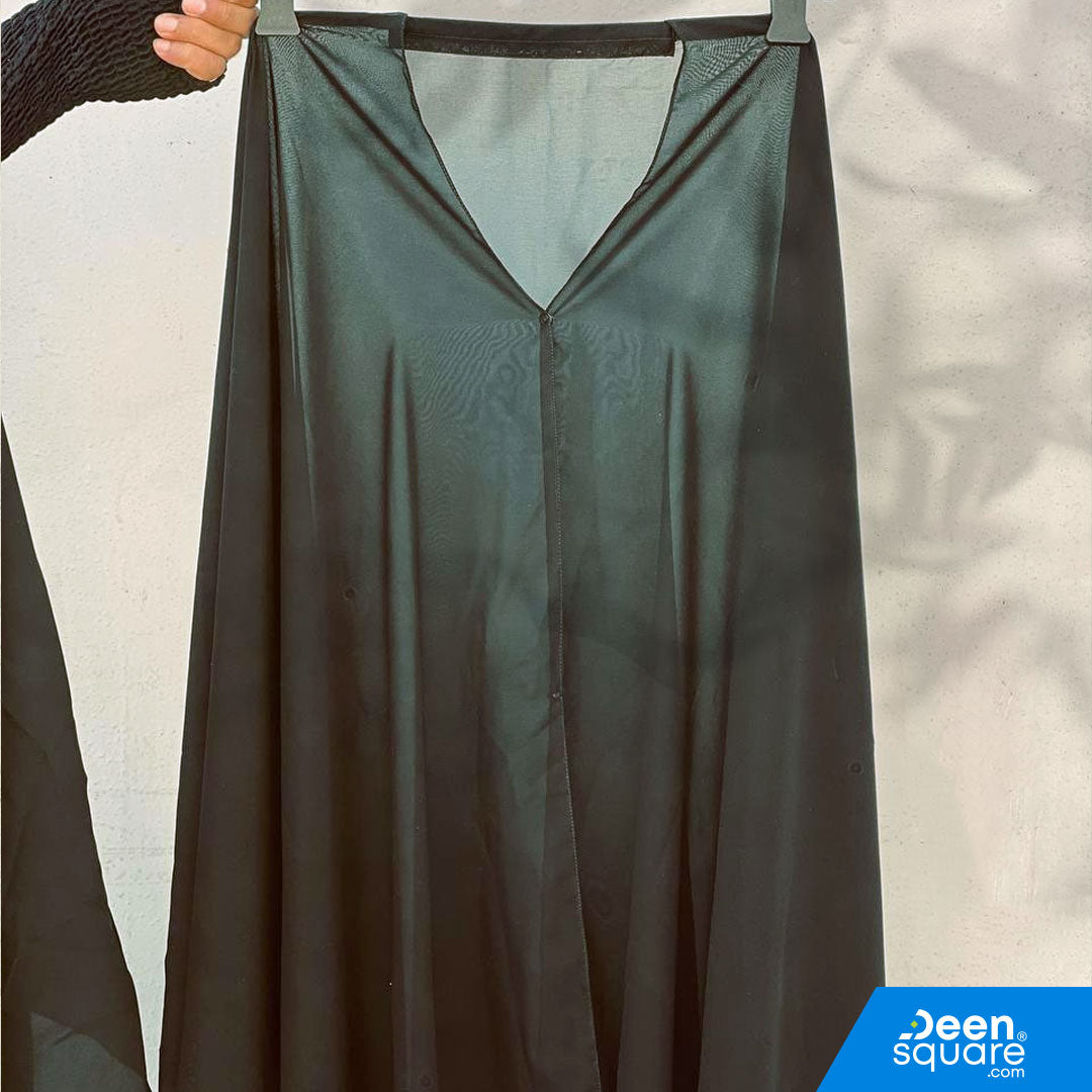 Cape Inaya (Elegant Chiffon Cape – Perfect Abaya Overlay)
