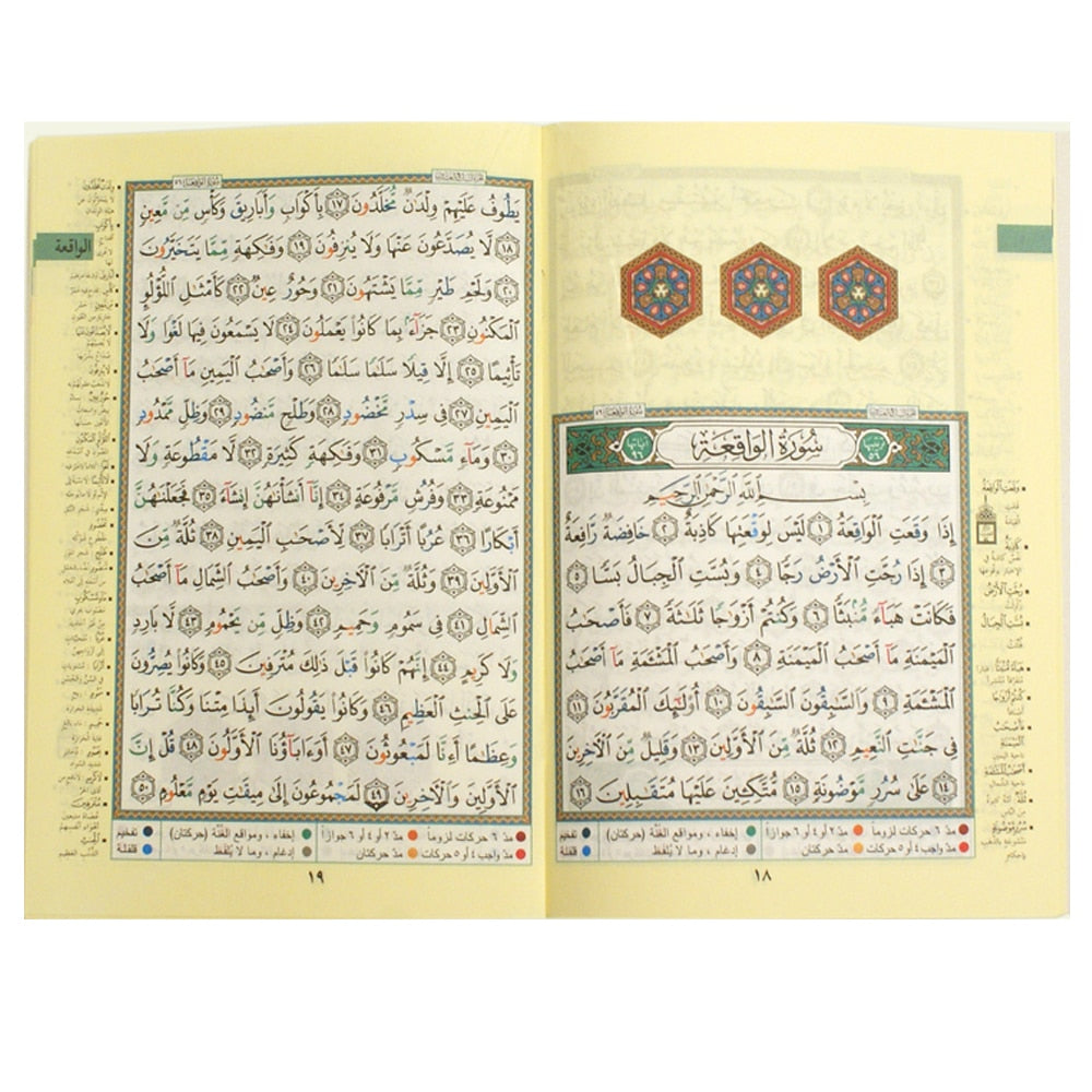 The Seven Surahs (Al-Munjiyat) – Tajweed Quran (14×20 cm) | السبع المنجيات