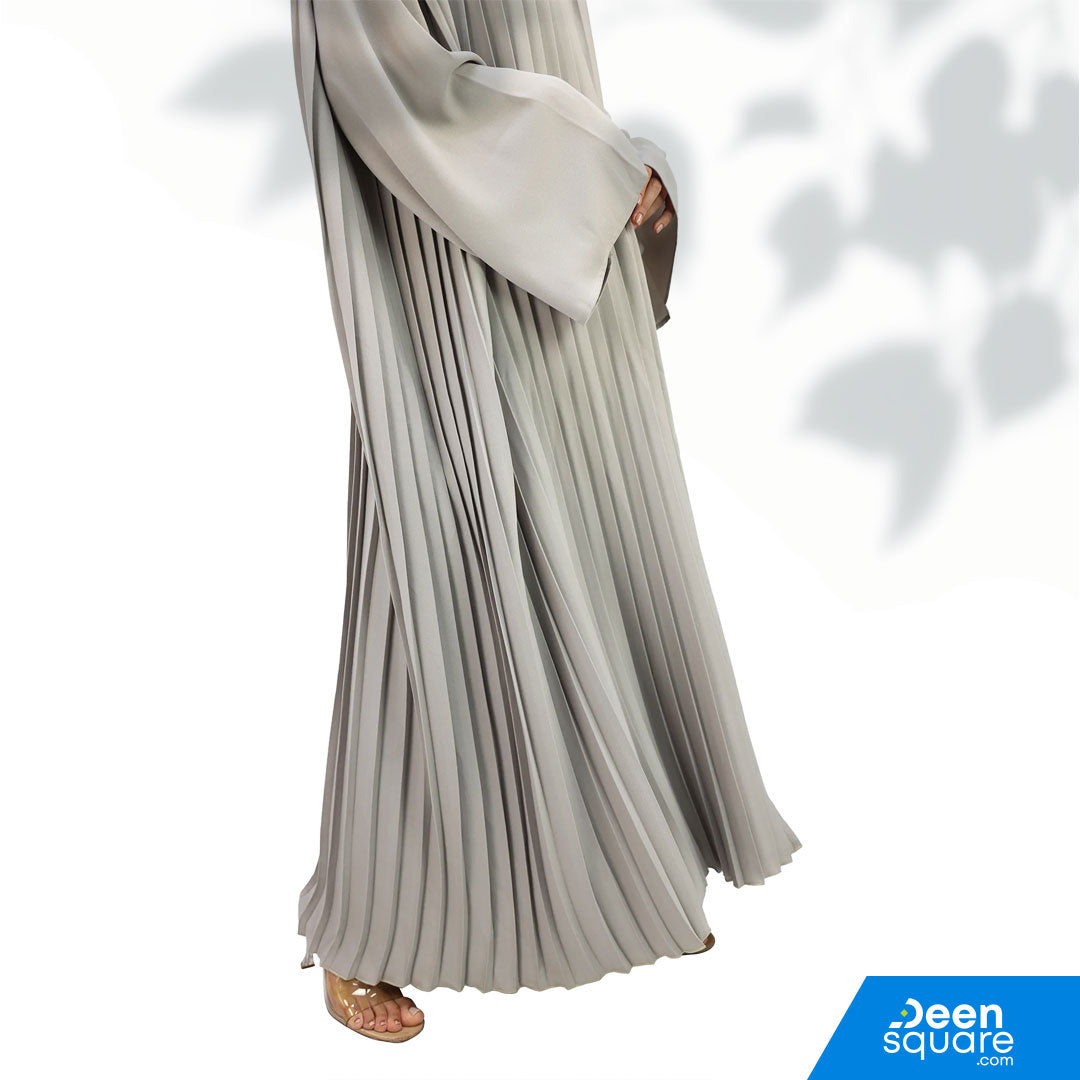 Classic Plus Size Abaya - Beige