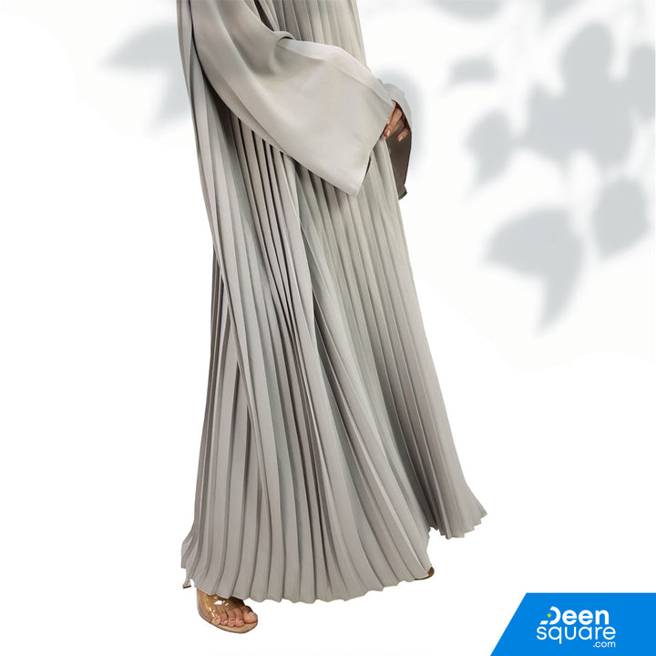 Classic Plus Size Abaya - Beige