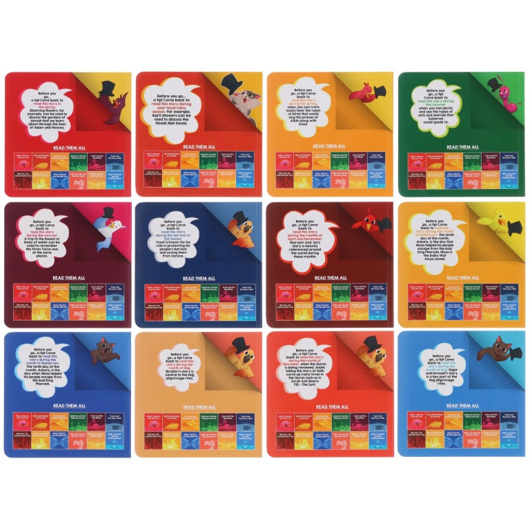 My First Heroes Box Set of 12 Books (Bedtime Stories from the Quran)