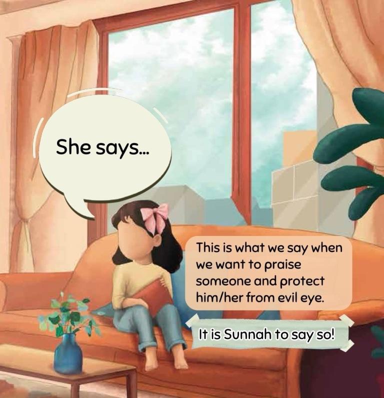 It is Sunnah to say so – a lift the flap book!