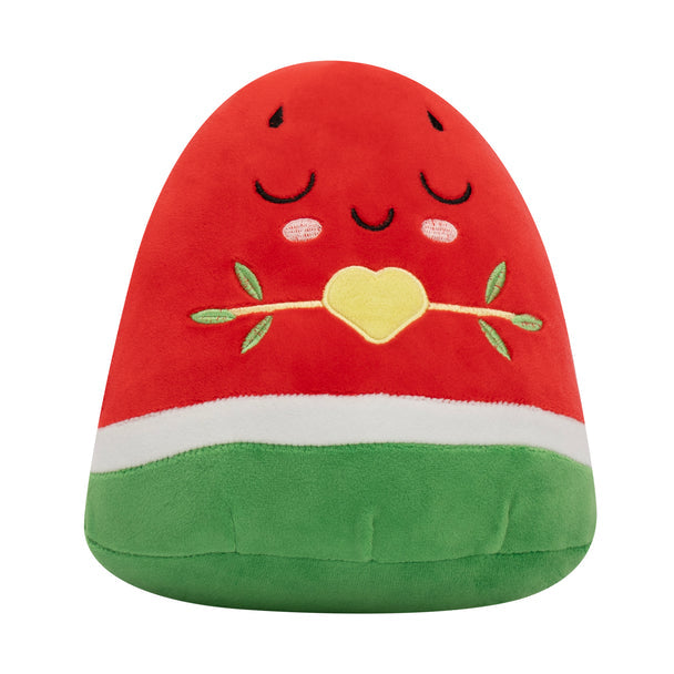 Watermelon Plushie - 20cm Soft Cuddly Pillow Adorable Fruit Plush Muslim Doll | Ramadan and Eid Gift