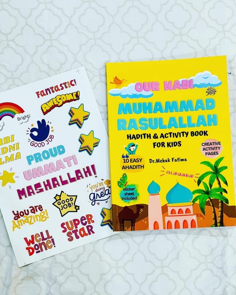 Our Nabi Muhammad Rasulallah - Hadith & Activity Book for Kids