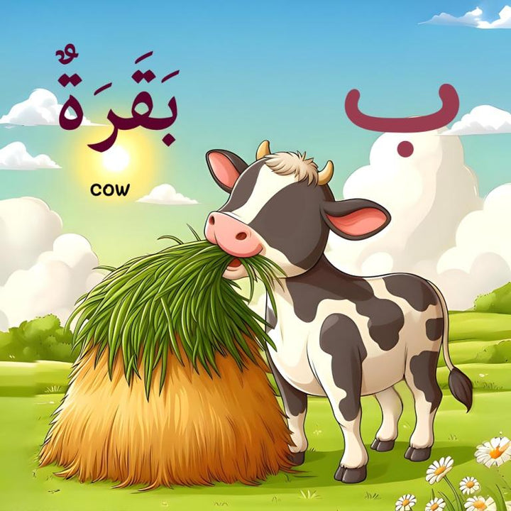 Arabic Alphabets from the Quran - Flowers of Jannah Book (الحروف العربية من القرآن)