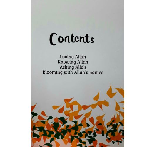 Connecting with Allah - Collection of Poems About the Names of Allah table of contents
