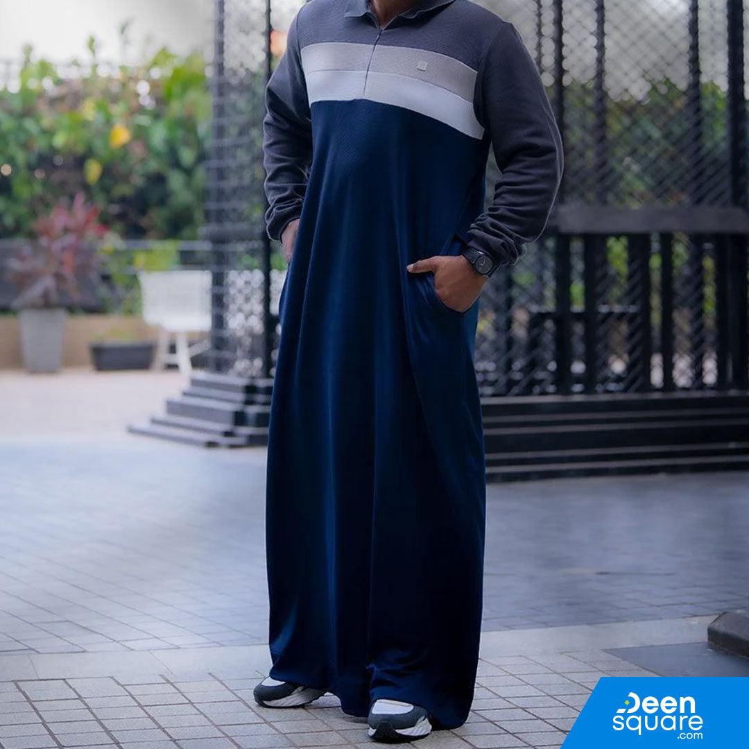 Royal Blue Tertius Thobe Men