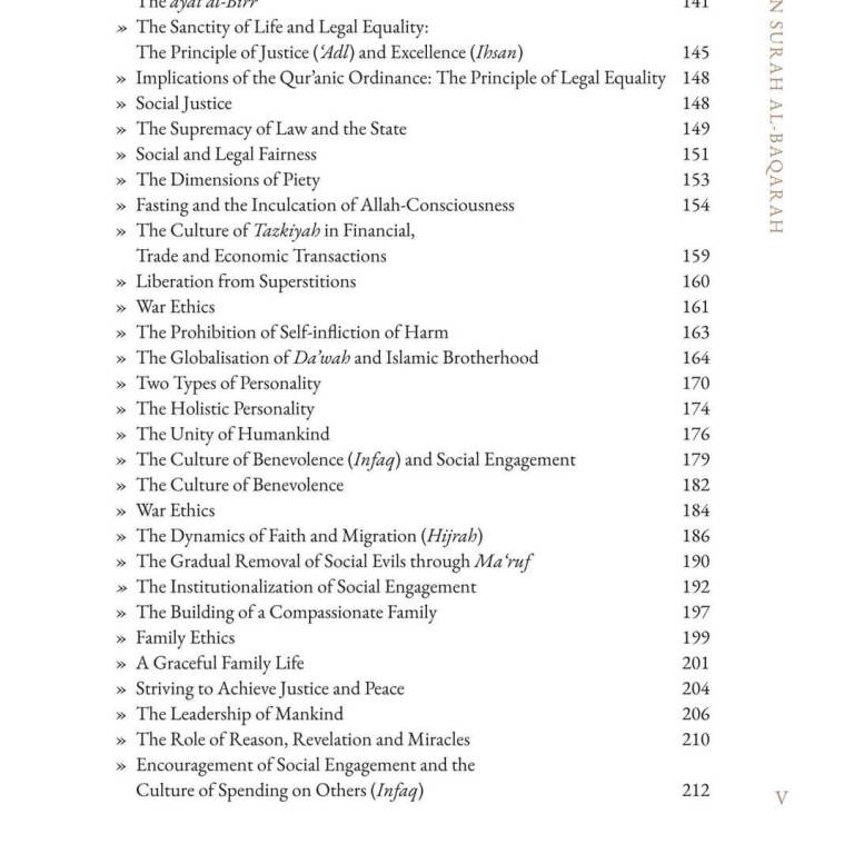 Reflections on Surah Al-Baqarah: A Thematic Commentary