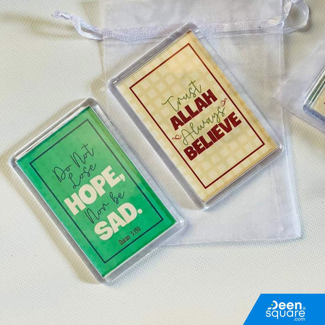 Acrylic Fridge Magnets – Hope Series (Set of 2)