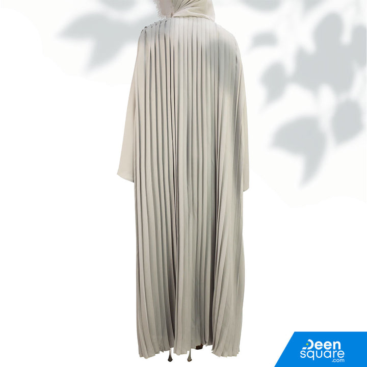 Classic Plus Size Abaya - Beige