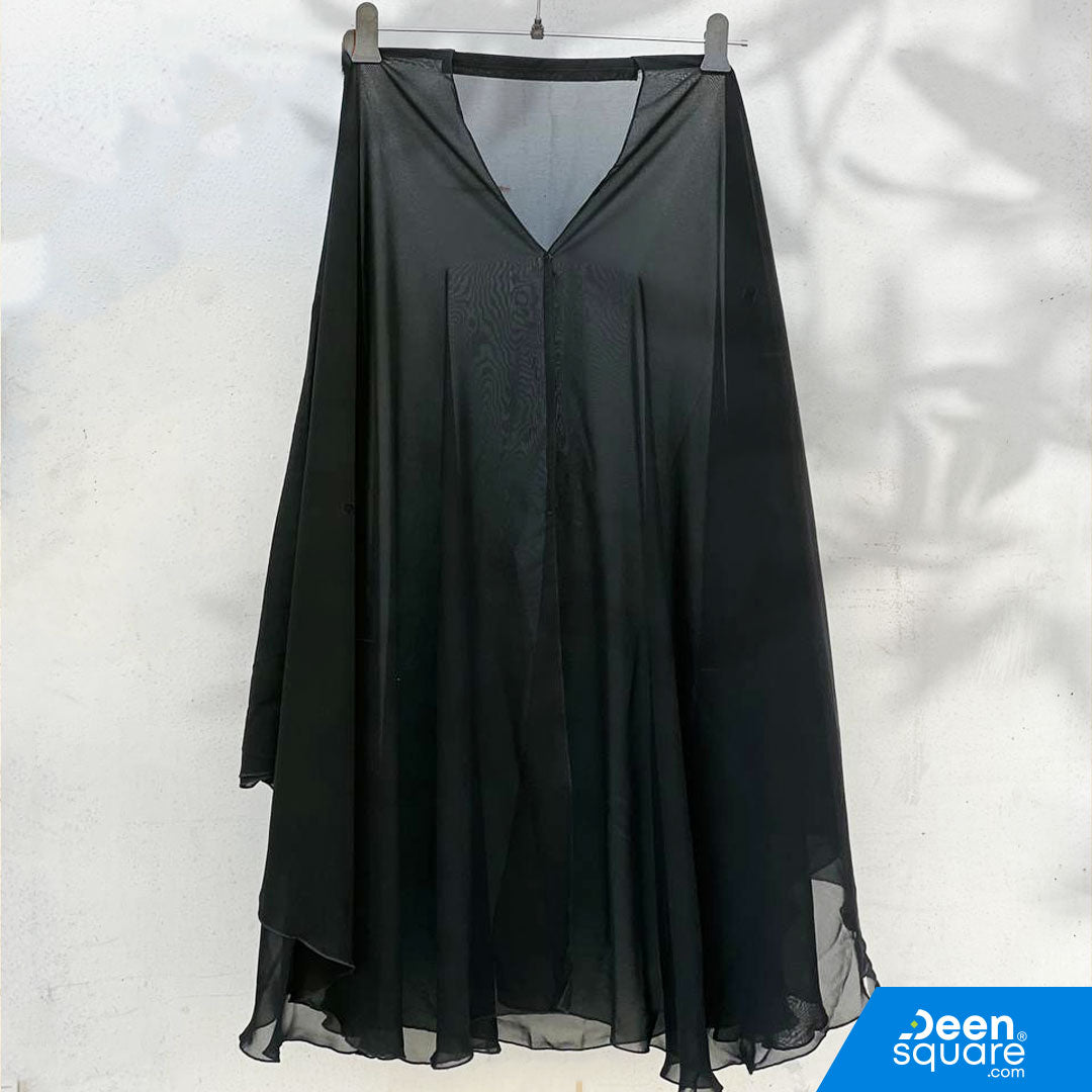 Cape Inaya (Elegant Chiffon Cape – Perfect Abaya Overlay)