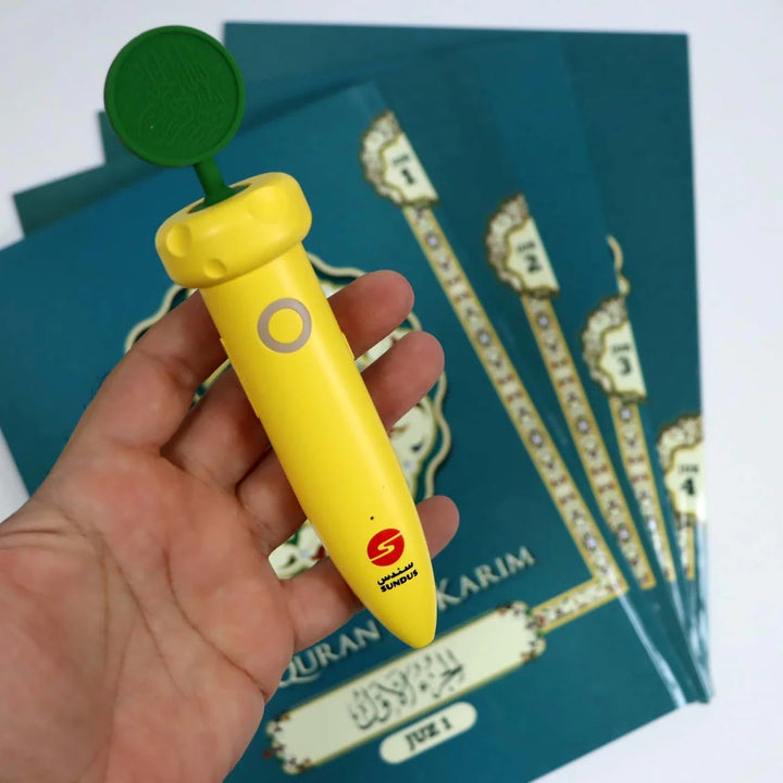 30 Juz Pen Quran (القرآن الكريم مجزأ مع القلم القارئ - مجموعة تحفيظ القرآن الكريم)