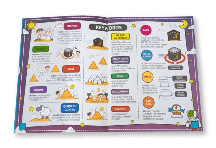 Hajj and Umrah Activity Book - My Salah Mat