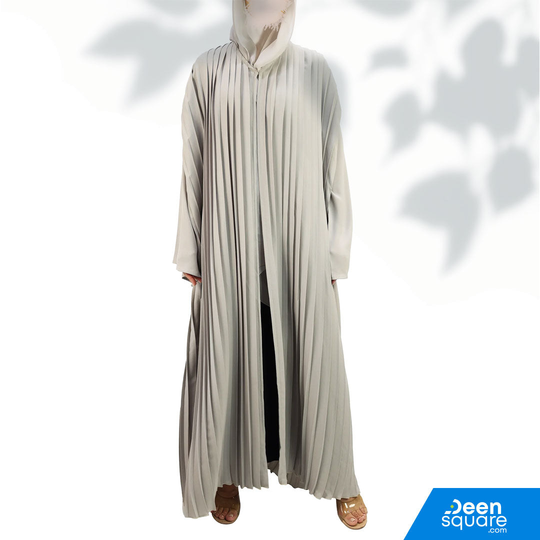 Classic Plus Size Abaya - Beige