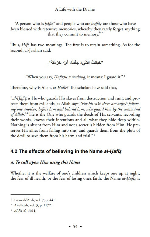A Life with the Divine: 25 Names of Allah and their everyday expressions in Life by (author) Ali Hammuda