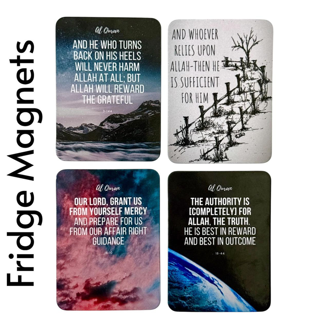 Islamic Fridge Magnets – Set of 4 (Set 10)