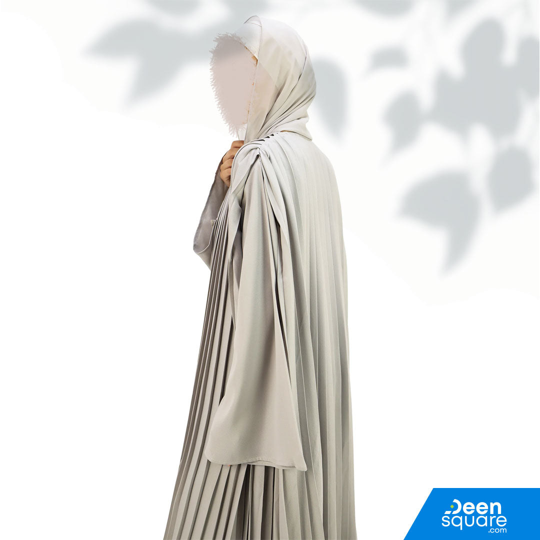 Classic Plus Size Abaya - Beige