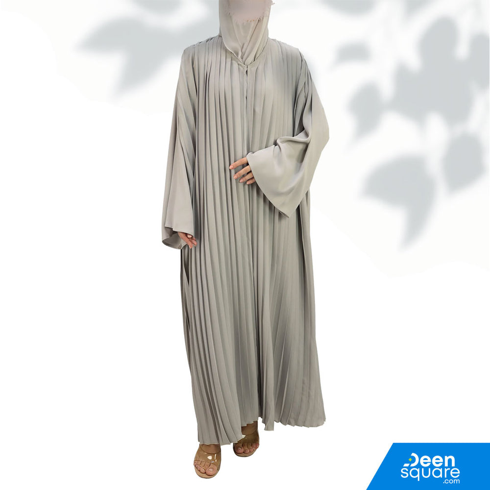 Classic Plus Size Abaya - Beige