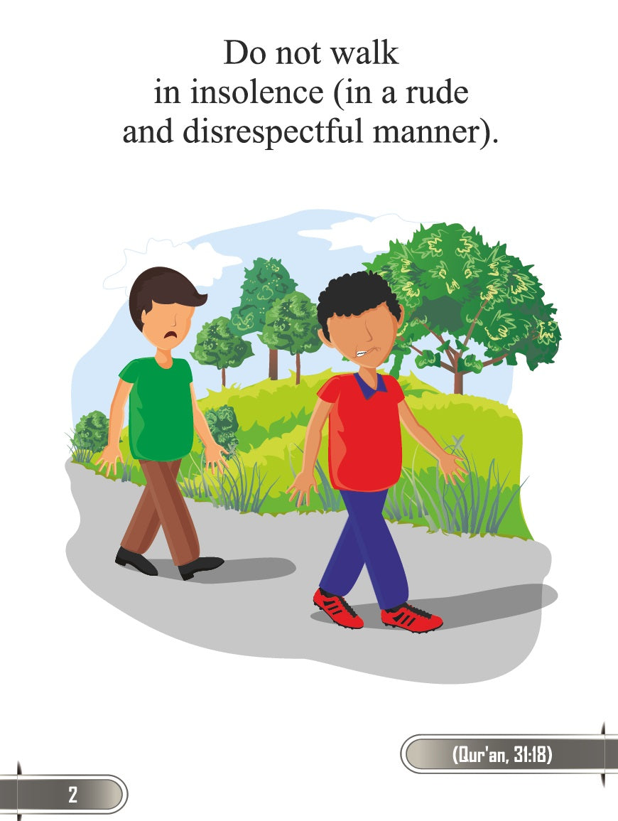 Islamic Manners Series 4: Etiquettes of Walking