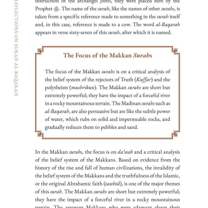 Reflections on Surah Al-Baqarah: A Thematic Commentary