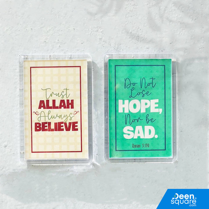 Acrylic Fridge Magnets – Hope Series (Set of 2)