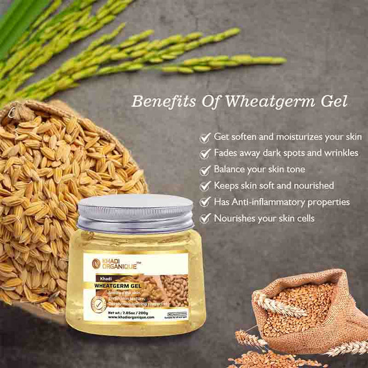 Khadi Organique Wheatgerm Gel 200g
