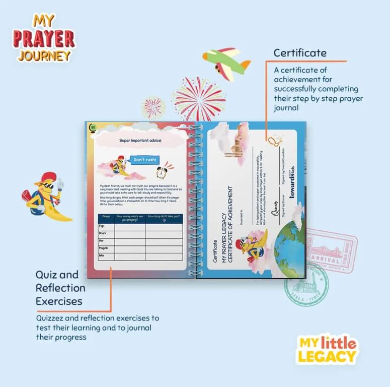 My Prayer Journey: Kids Salah Journal & Activity Book