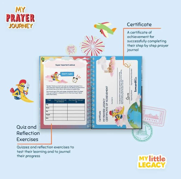 My Prayer Journey: Kids Salah Journal & Activity Book