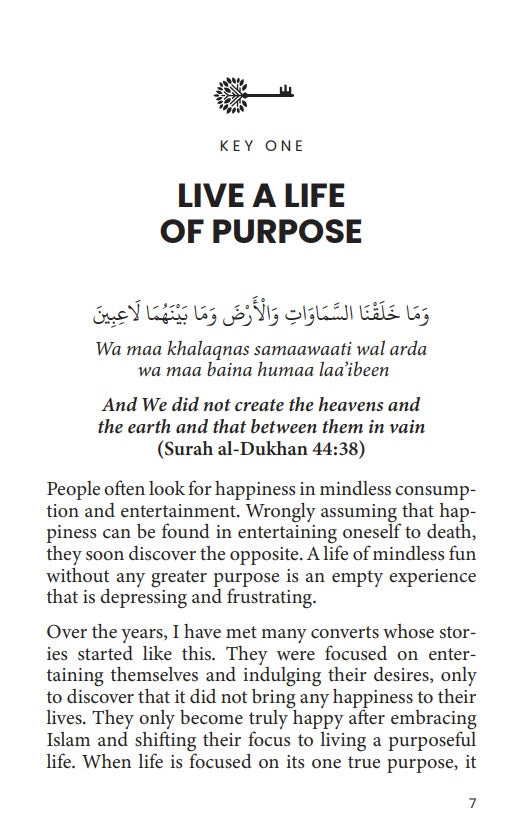 25 Keys to a Happy Life From the Qur'an and Sunnah By (author) Ismail Kamdar