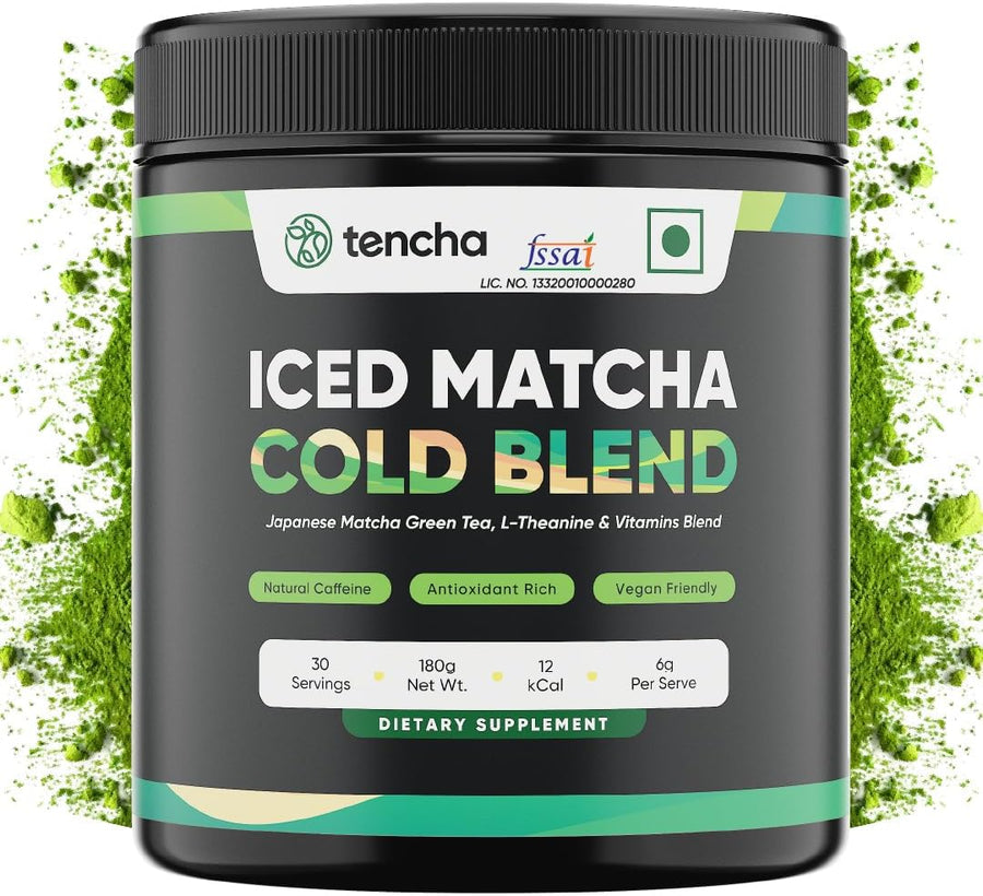 Tencha Iced Matcha Cold Blend  Dietary Supplement 180 GM