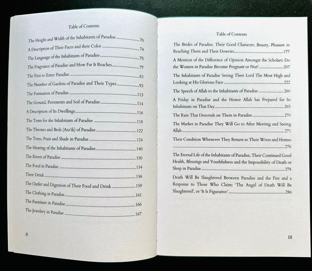 The Description of Paradise Ibn al-Qayyim - Hikmah Publications