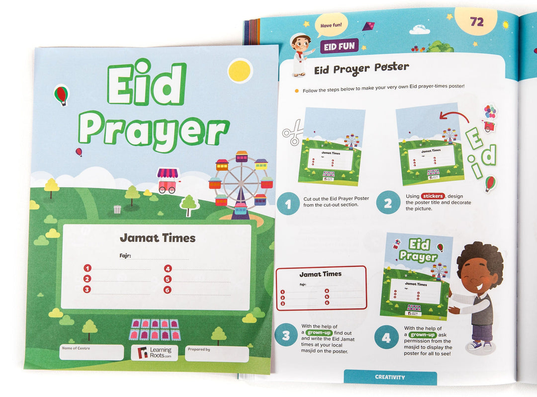 Ramadan Activity Book (Big & Little Kids) - Learning Roots