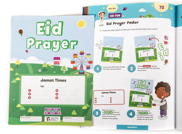 Ramadan Activity Book (Big & Little Kids) - Learning Roots
